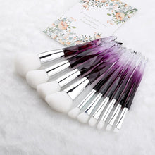 Carica l&#39;immagine nel visualizzatore di Gallery, Crystal Makeup Brush Set
