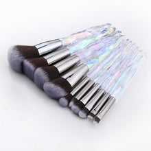 Load image into Gallery viewer, Crystal Makeup Brush Set
