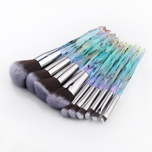 Crystal Makeup Brush Set