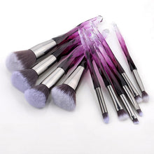 Load image into Gallery viewer, Crystal Makeup Brush Set
