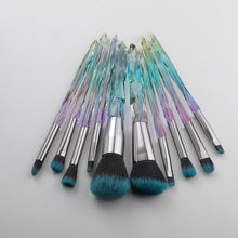 Load image into Gallery viewer, Crystal Makeup Brush Set
