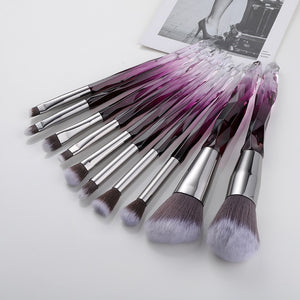 Crystal Makeup Brush Set