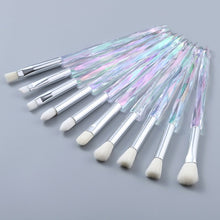 Load image into Gallery viewer, Crystal Makeup Brush Set
