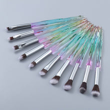 Load image into Gallery viewer, Crystal Makeup Brush Set
