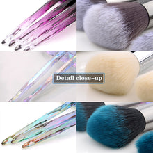 Load image into Gallery viewer, Crystal Makeup Brush Set
