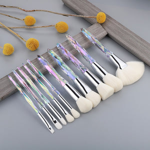 Crystal Makeup Brush Set