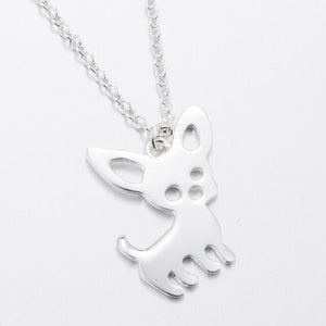 Cute Chihuahua Pendant Necklace