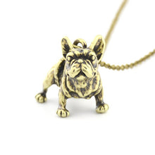 Lataa kuva Galleria-katseluun, Lovely French Bulldog Dog Pendant Necklace
